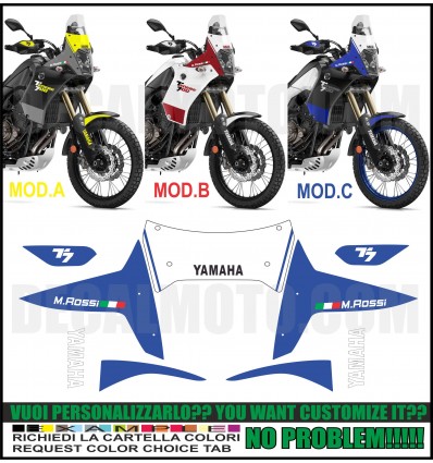 TENERE 700 T7 FRONT KIT NAME