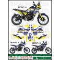 Adesivo XT 660 Z TENERE 2008 - 2016 REPLICA DAKAR CHESTERFIELD