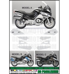 kit adesivi stickers R1200 RT 2010 - 2013 BLACK SPECIAL EDITION