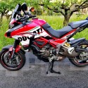 KIT STICKERS MULTISTRADA 1200 2015 - 2017 TRIBUTE RED