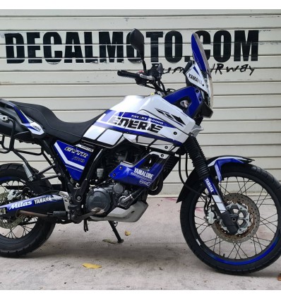 Adesivo XT 660 Z TENERE 2008 - 2016 FACTORY RACING WHITE