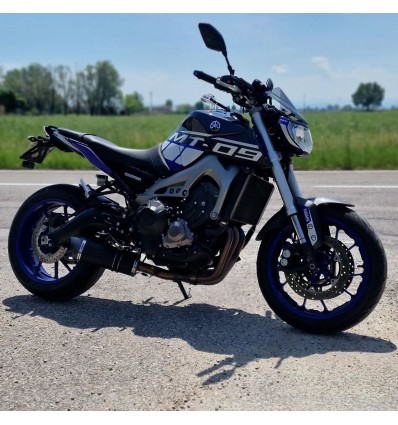 MT 09 / Fz 09 2013 - 2016 sign blu race