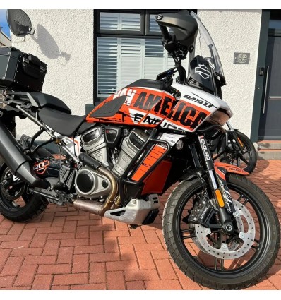 Adesivo PAN AMERICA 1250 ENDURO ORANGE BLUE
