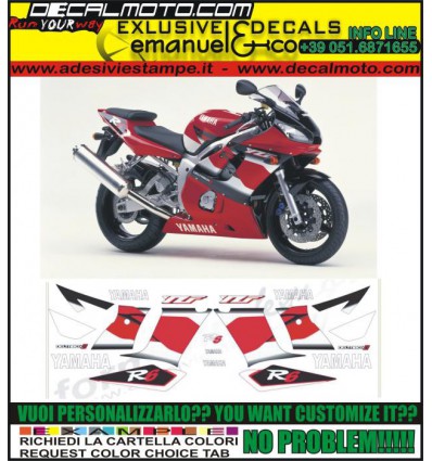 YZF R6 2001 RED