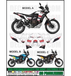 Adesivo XT 660 Z TENERE 2008 - 2016 REPLICA DAKAR CHESTERFIELD