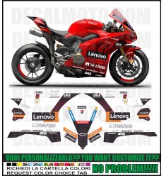 Adesivo PANIGALE V4 MOTO GP 2020 TRIBUTE REPLICA