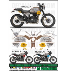 Adesivo CRF 1000L AFRICA TWIN 2016 RED WHITE BLACK