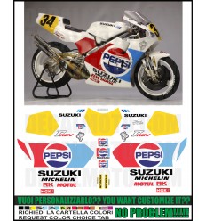 Adesivo RGV 250 GAMMA 1989 VJ21 SP PEPSI VERSION