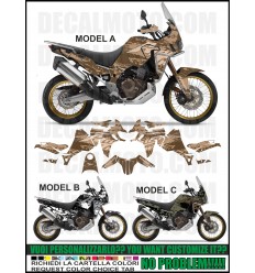 Adesivo CRF 1000L AFRICA TWIN 2016 RED WHITE BLACK
