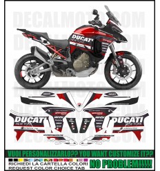 Adesivo MULTISTRADA 1200 2015 tribute