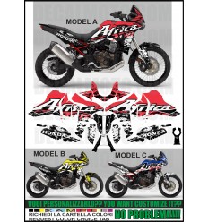 Adesivo CRF 1000L AFRICA TWIN 2016 RED WHITE BLACK