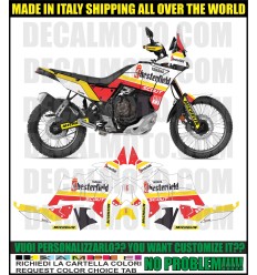 Adesivo XT 660 Z TENERE 2008 - 2016 REPLICA DAKAR CHESTERFIELD