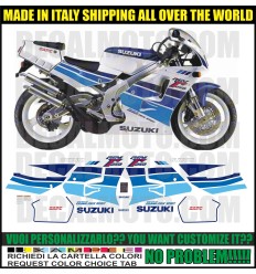 KIT STICKERS RGV 250 GAMMA 1990 - 1991 VJ22 L WHITE