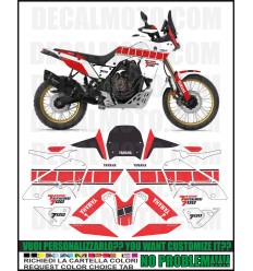 Adesivo XT 660 Z TENERE 2008 - 2016 REPLICA DAKAR CHESTERFIELD