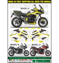 Adesivo TIGER 1050 2009 2013 SE