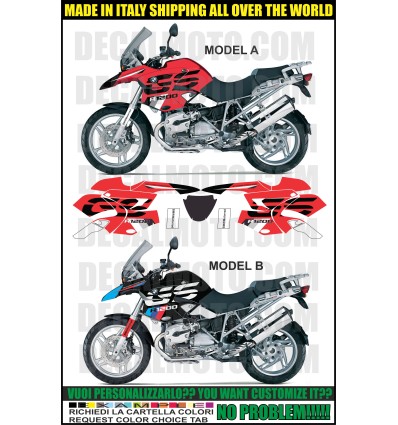R1200 GS 2004 - 2007 MOTORSPORT RED...