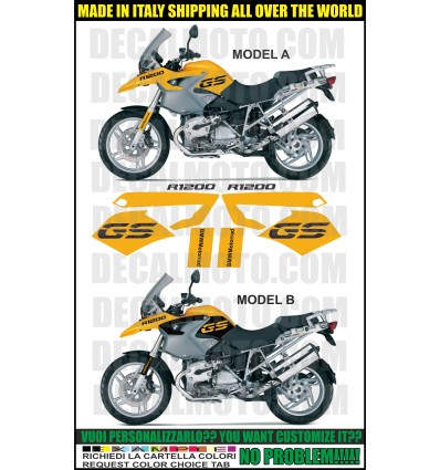 R1200 GS 2004 - 2007 TRIBUTE YELLOW