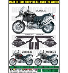 Adesivo R1200 GS 2004 2007 WORLD REPLICA