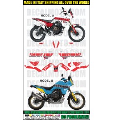 Adesivo XT 660 Z TENERE 2008 - 2016 REPLICA DAKAR CHESTERFIELD
