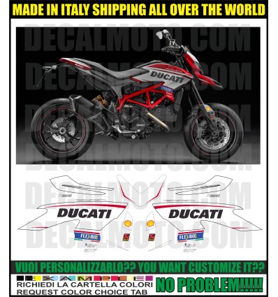 HYPERMOTARD 821 939 TRIBUTE MOTO GP...