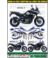KIT STICKERS VSTROM DL 650 XT 2023 SIGN FC BLACK
