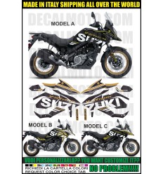 Adesivo V-STROM DL 650 2017 + XT WORLD