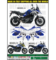 Adesivo V-STROM DL 650 2017 + XT WORLD