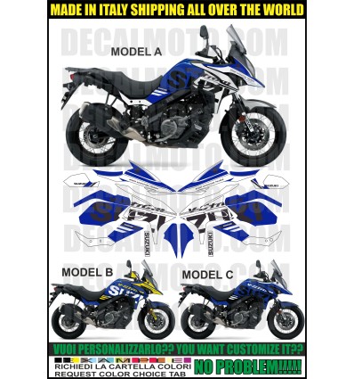 VSTROM DL 650 XT 2020 SIGN FC BLUE