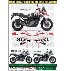 Adesivo V-STROM DL 650 2017 + XT WORLD