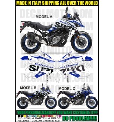 KIT STICKERS VSTROM DL 650 XT 2019 SIGN FC WHITE