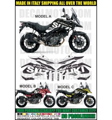 Adesivo V-STROM DL 650 2017 + XT WORLD