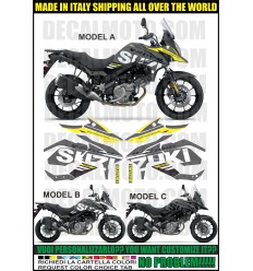 Adesivo V-STROM DL 650 2017 + XT WORLD