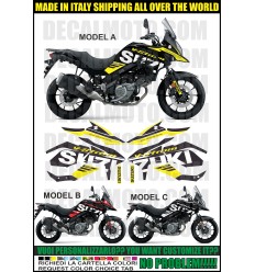 Adesivo V-STROM DL 650 2017 + XT WORLD