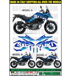 Adesivo V-STROM DL 650 2017 + XT WORLD