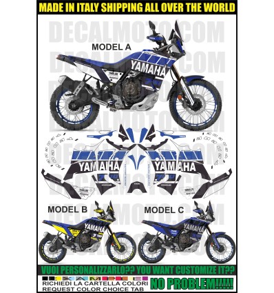 TENERE 700 WORLD RAID SIGN ICON