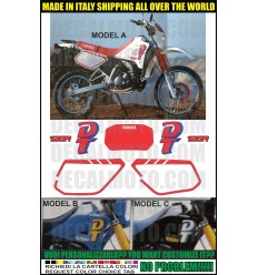 STICKERS DT 125 R 1989
