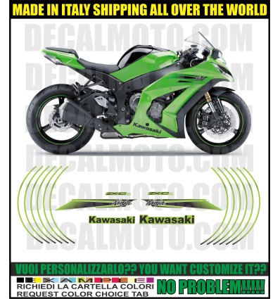 ZX-10 R 2011 GREEN