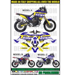 Adesivo XT 660 Z TENERE 2008 - 2016 REPLICA DAKAR CHESTERFIELD