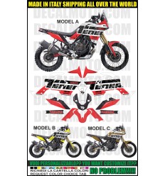 Adesivo XT 660 Z TENERE 2008 - 2016 REPLICA DAKAR CHESTERFIELD