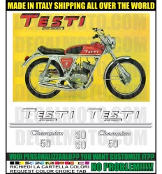 Adesivo TESTI CHAMPION 50