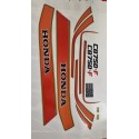 KIT STICKERS CB 750 F 1980 - 1981 RED