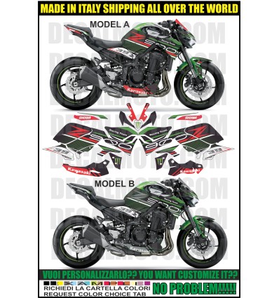 Z900 TRIBUTE GREEN 2020 -