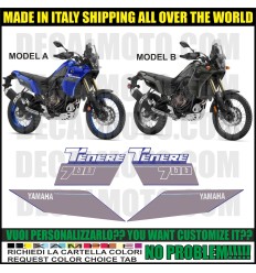 Adesivo XT 660 Z TENERE 2008 - 2016 REPLICA DAKAR CHESTERFIELD