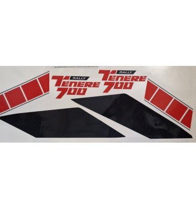 kit stickers TENERE 700 T7 REVOLUTION RTECH TRIBUTE rally