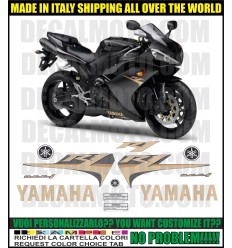 kit adesivi stickers YZF R1 2008 DARK