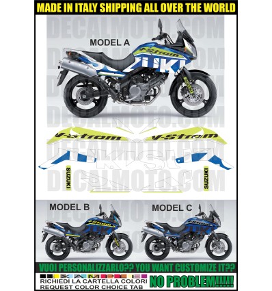 VSTROM DL 650 2004 - 2011 SIGN BLUE