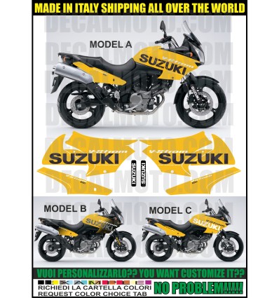 VSTROM DL 650 2004 - 2011 SIGN YELLOW FC