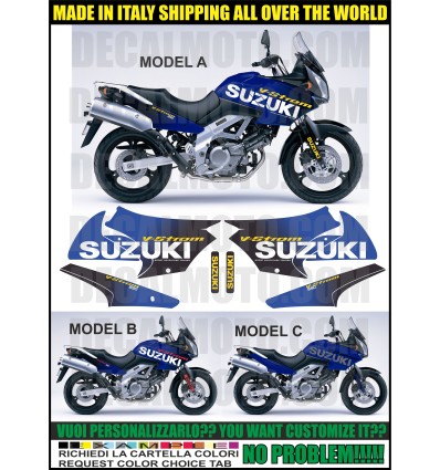 VSTROM DL 650 2004 - 2011 SIGN BLUE FC