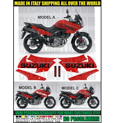 VSTROM DL 650 2004 - 2011 SIGN RED FC