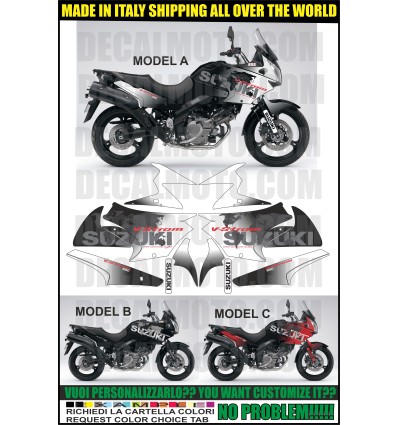 VSTROM DL 650 2004 - 2011 WORLD BLACK